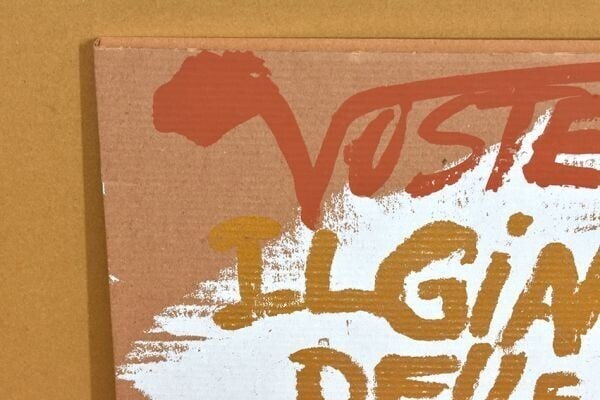 Slipcase Wolf Vostell FLUXUS OOERA 2 LP Set 1984 Multhipla Records Silk Screen - 5