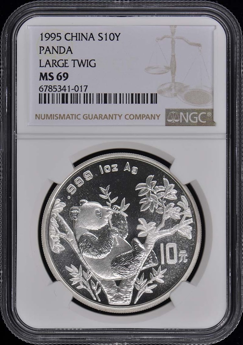 MS69 1995 CHINA PANDA S10Y NGC: MS69 1995 CHINA PANDA S10Y NGC This listing features MS69 1995 CHINA PANDA S10Y NGC. Item specifics are provided below. Item Specifics: Circulated/Uncirculated: Uncirculated Year: 1995