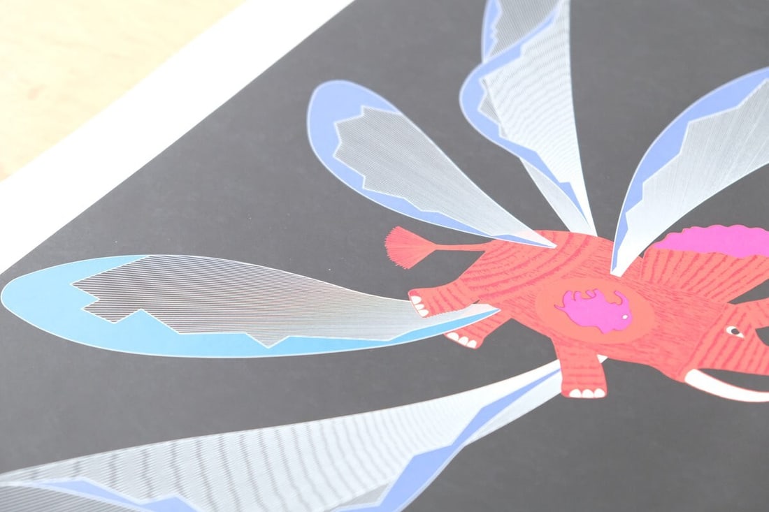 2 Kazumasa Nagai Signed Original Lithograph Art Print Poster Kazumasa Sheet Only - 2