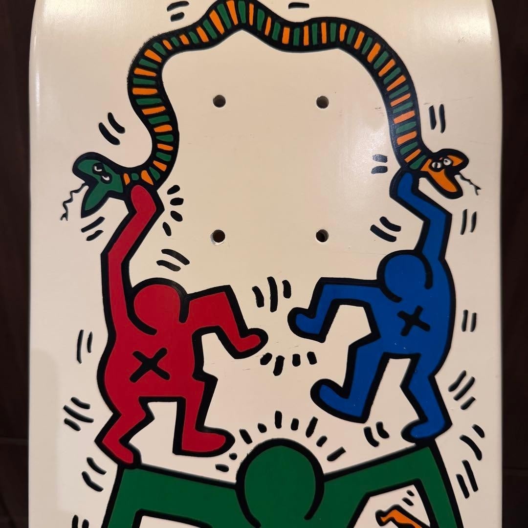 1995 Keith Haring Pop Shop Skateboard Deck - 20