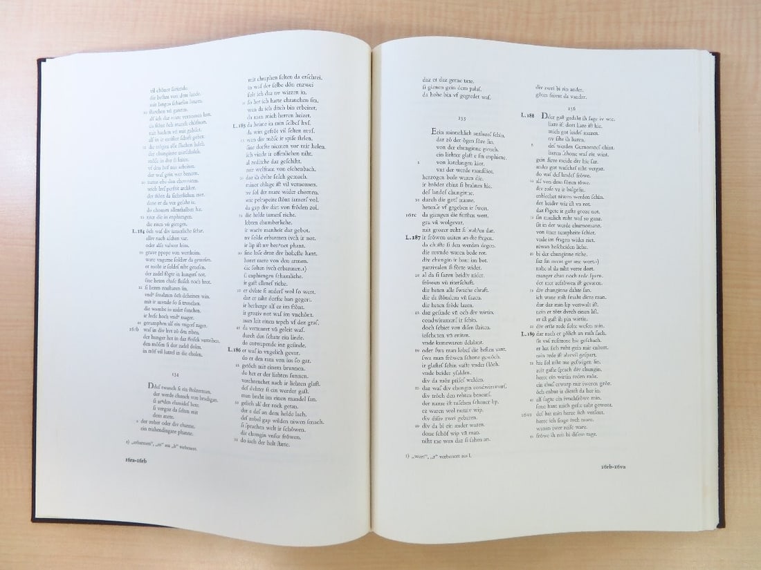 1970 - Parzival; Titurel Tagelieder by Wolfram von Eschenbach - First Edition - 8