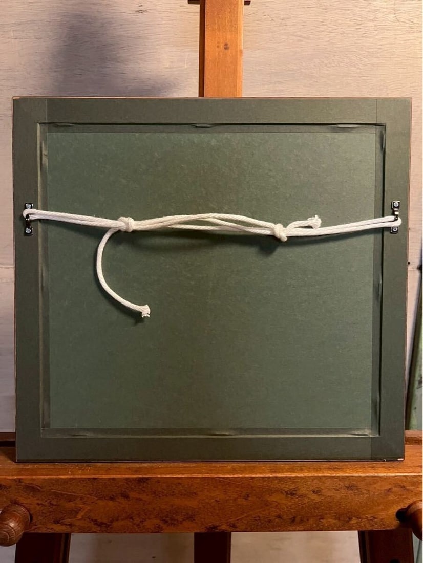 Czech Modern Print Framed - Jiri Chadima Silent Prague Signed Lithograph 9/ 25 - 5