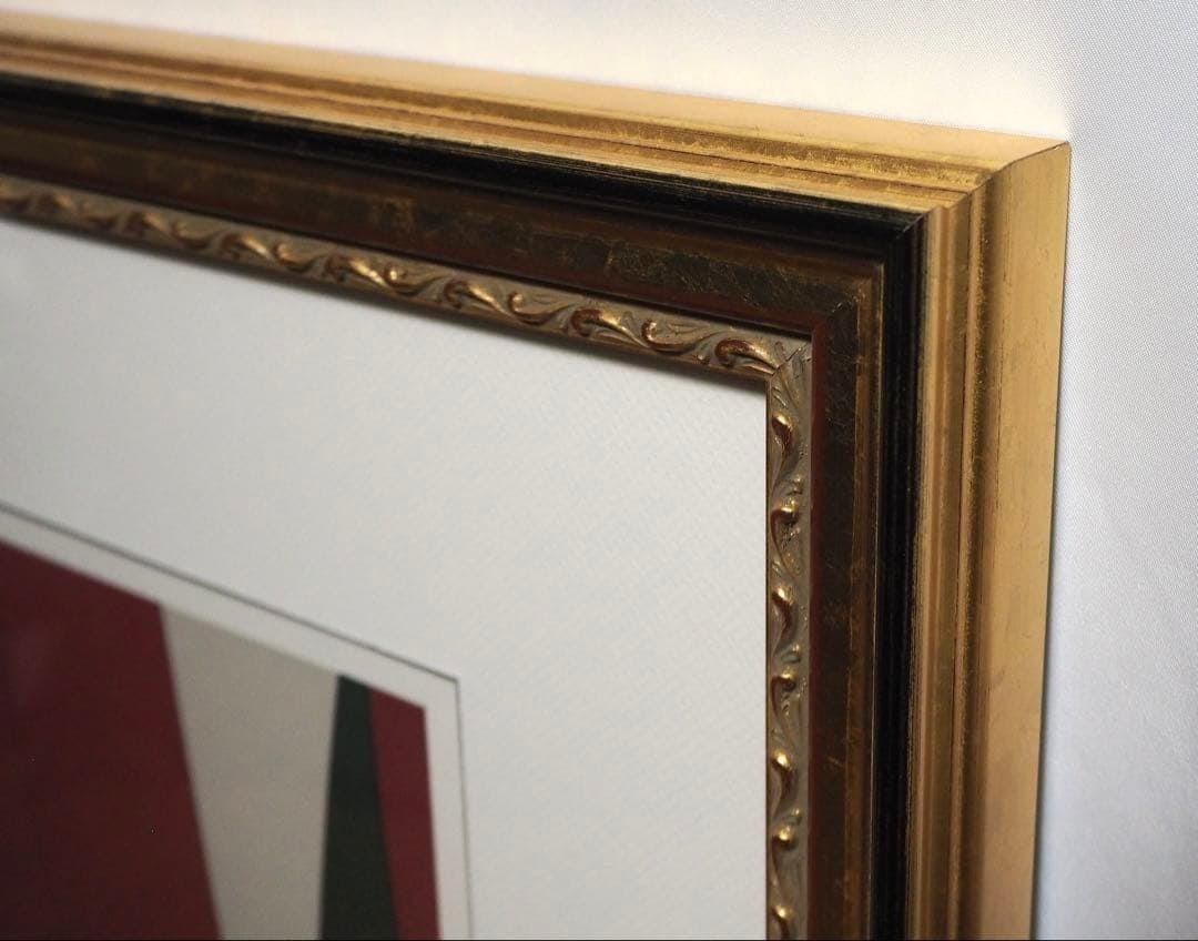 19/ 200 - Hideo Takeda - Silkscreen print - Limited edition - Hand-signed - Framed - 11