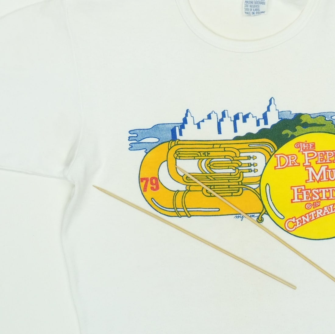 Shirt 1979 Central Park Dr Pepper Music Festival - 5
