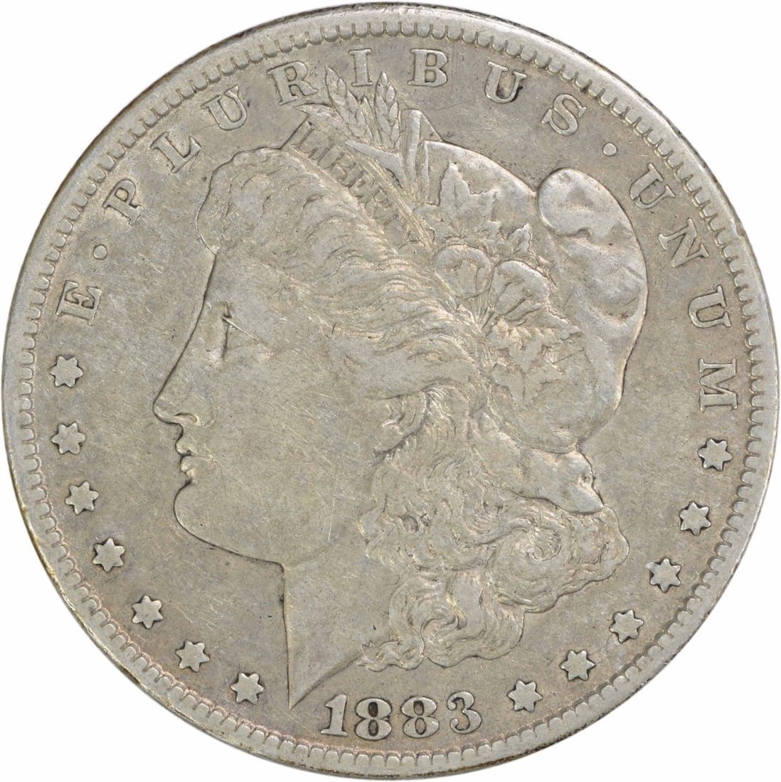 Uncertified 1883-CC Morgan Silver Dollar VF: Uncertified 1883-CC Morgan Silver Dollar VF This listing features Uncertified 1883-CC Morgan Silver Dollar VF. Item specifics are provided below. Item Specifics: Country Of Origin: United States Certi