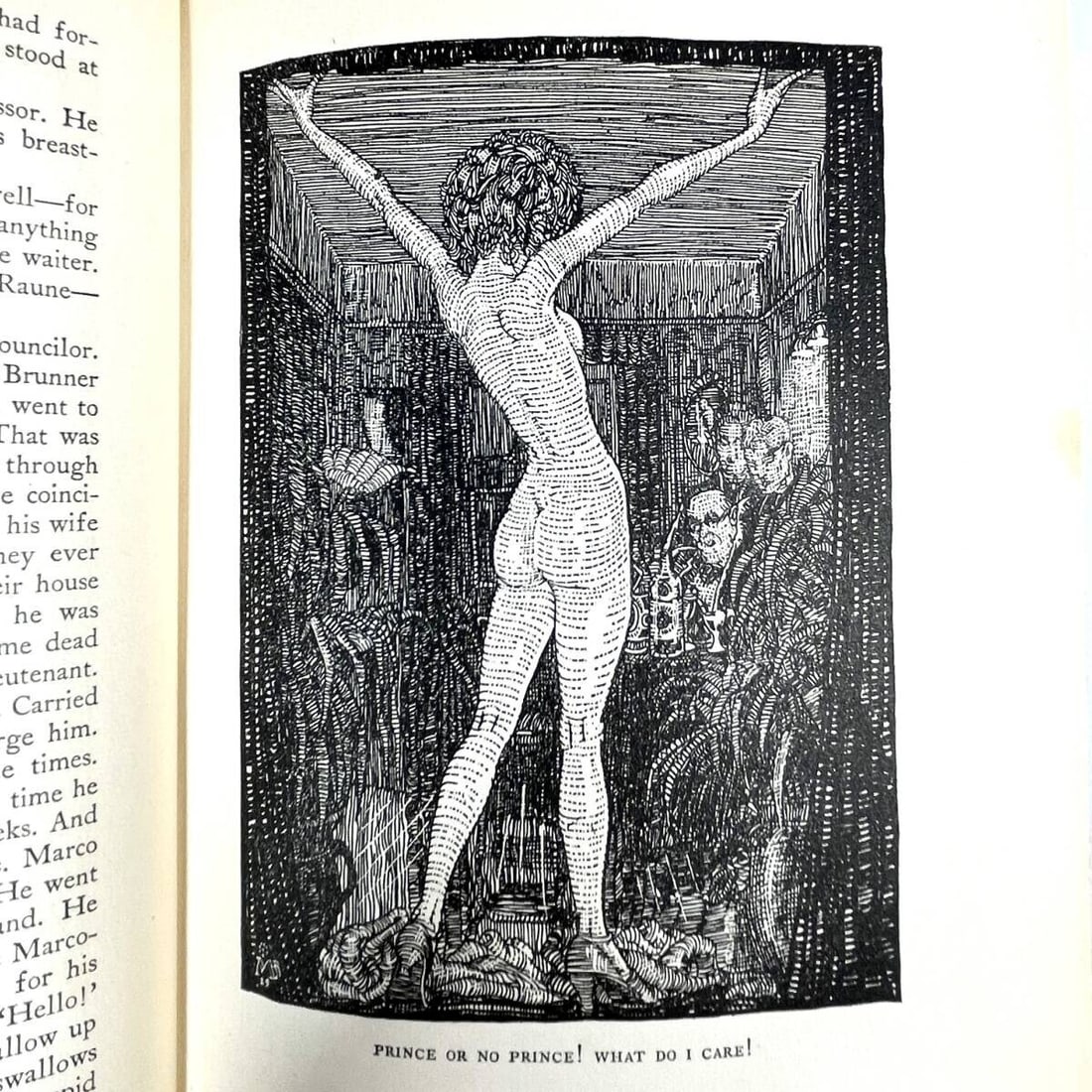 Gothic - Alraune by Hanns Heinz Ewers - 1st English 1929 Illustrated Mahlon Blaine - 7