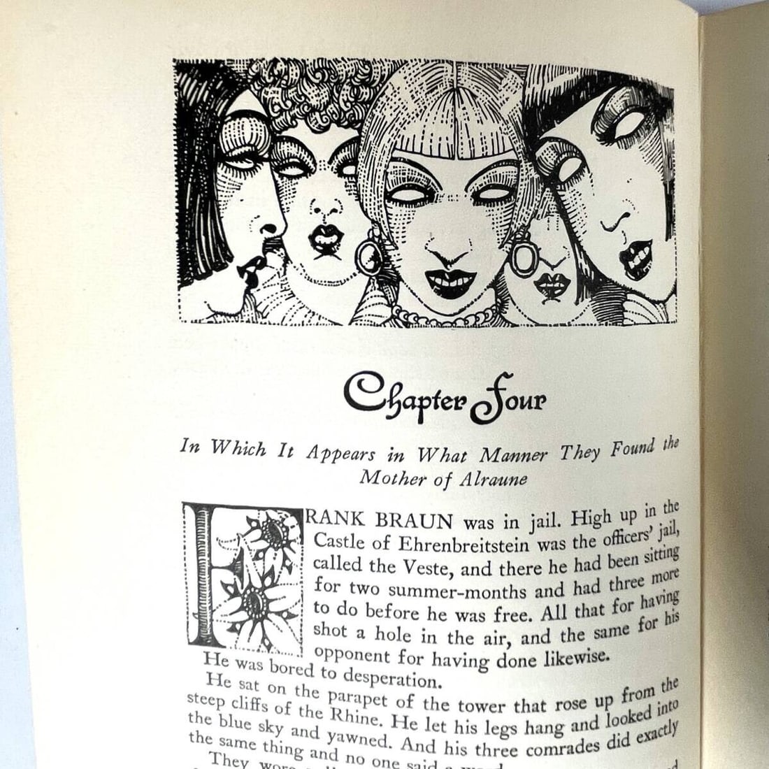 Gothic - Alraune by Hanns Heinz Ewers - 1st English 1929 Illustrated Mahlon Blaine - 8