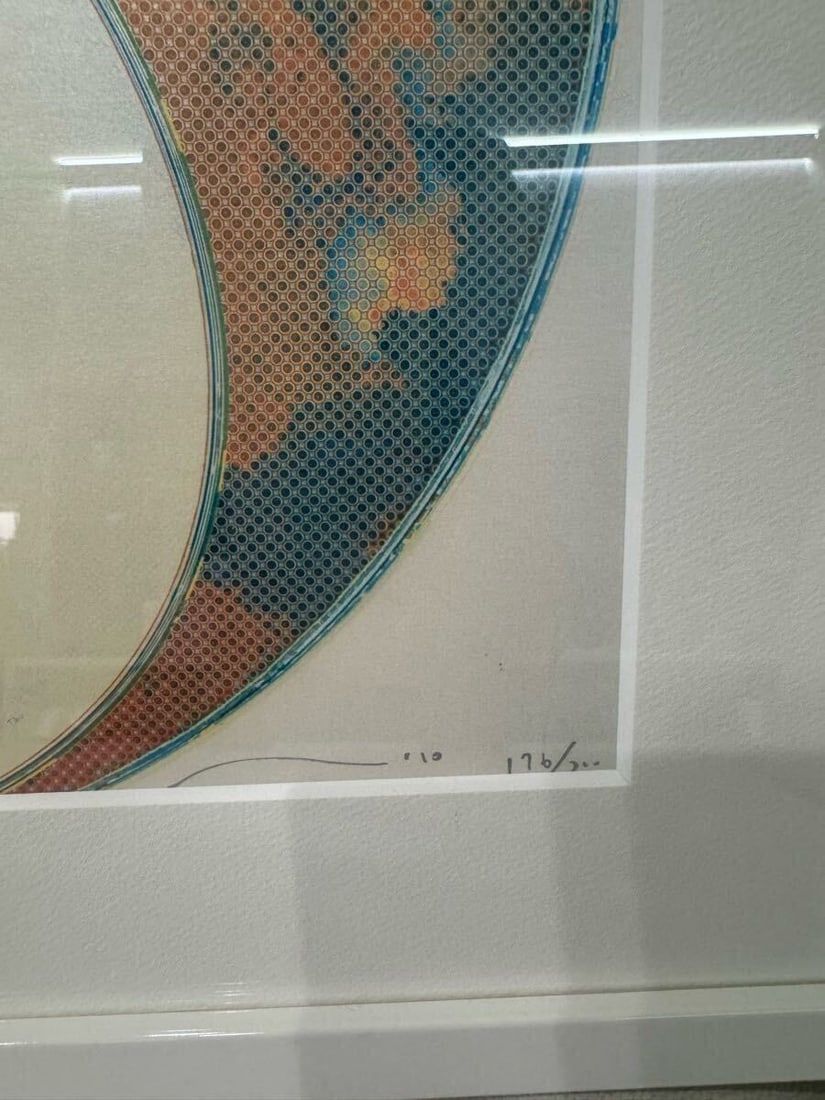 Framed Takashi Murakami "And Then" Offset Lithograph ED 300 Signed and - 3