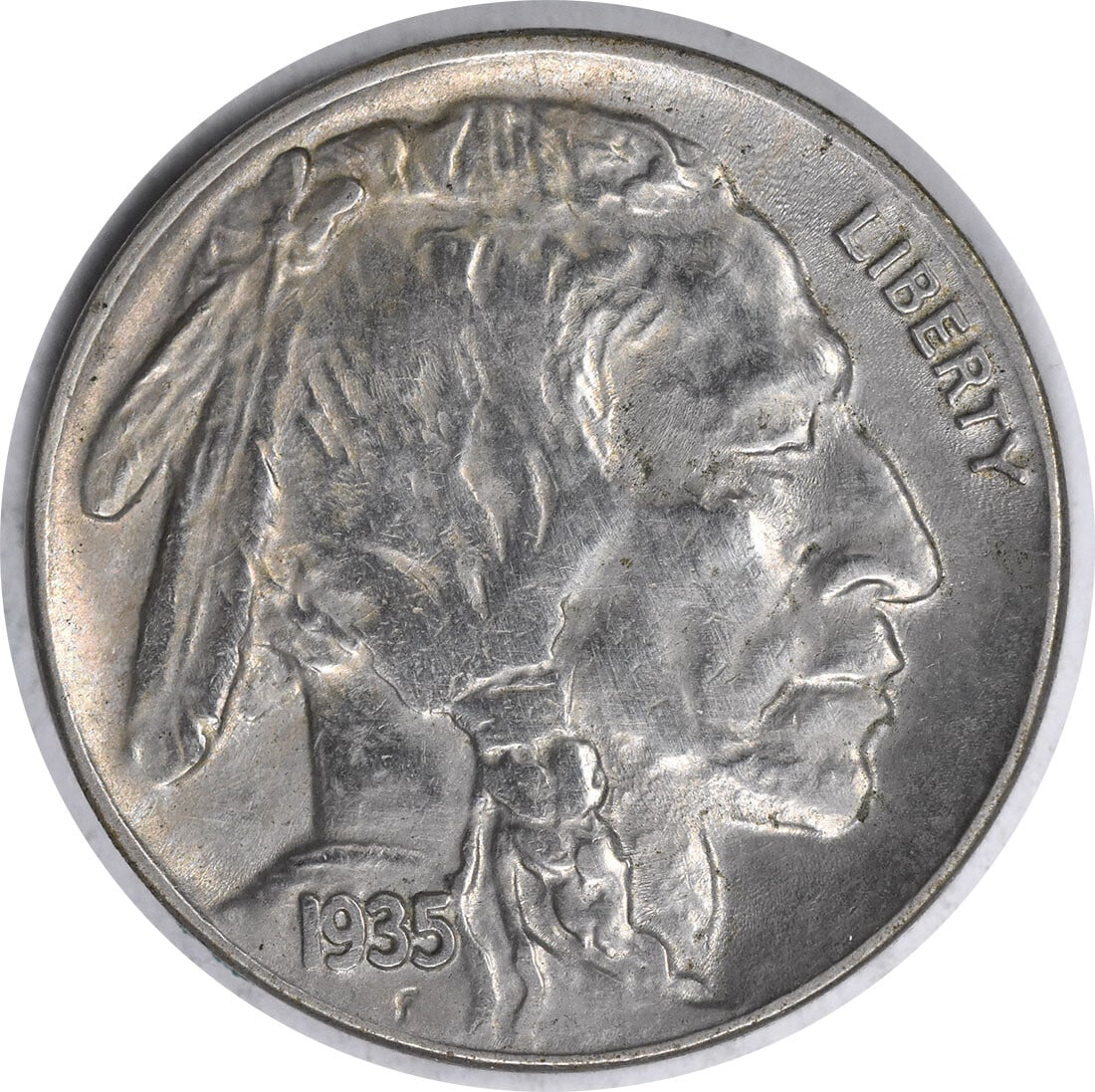Uncertified 1935-S Buffalo Nickel DDR FS-801 AU (1 of 2)