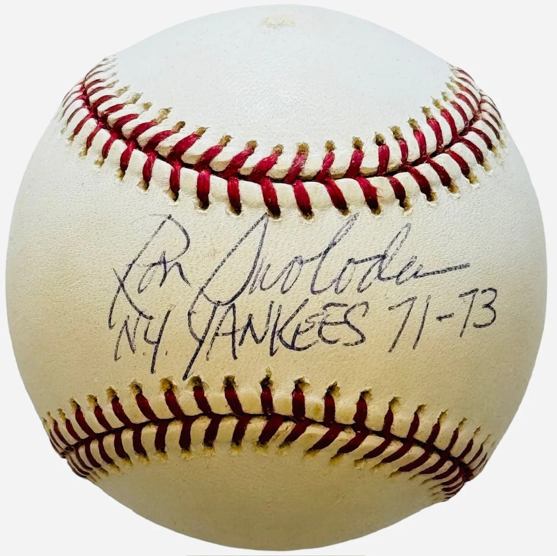 (JSA) Ron Swoboda Autographed Official Major League Baseball (1 of 2)