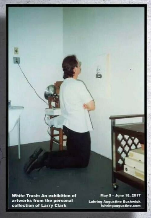 Trash" Larry Clark Poster 2017 Title is "White: Trash" Larry Clark Poster 2017 Title is "White This listing features Trash" Larry Clark Poster 2017 Title is "White. Item specifics are provided below. Item Specifics: Type: Poster Year Of Production: