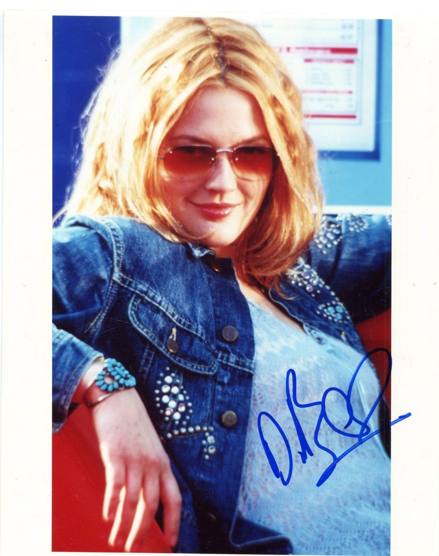 Photo Drew Barrymore Autographed 8x10 Celebrity: Photo Drew Barrymore Autographed 8x10 Celebrity This listing features Photo Drew Barrymore Autographed 8x10 Celebrity. Item specifics are provided below. Item Specifics: Signed across the front of