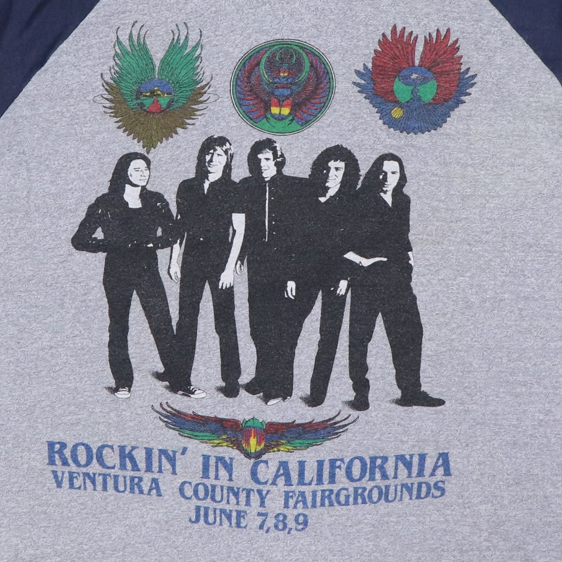 Shirt 1981 Journey California Tour Jersey - 6