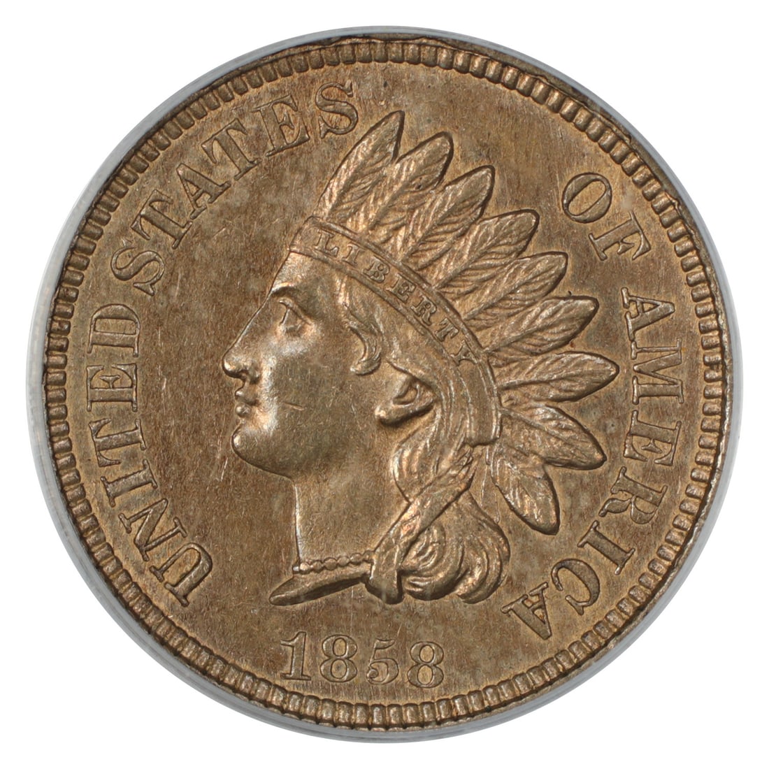 Patterns - U.S. Pattern: 1858 1C PCGS PR63 (J-213) - 3