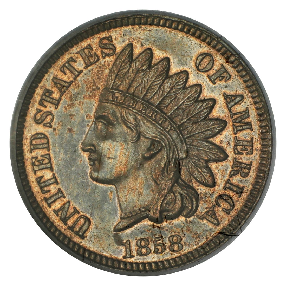 Patterns - U.S. Pattern: 1858 1C PCGS PR63 (J-213) - 5
