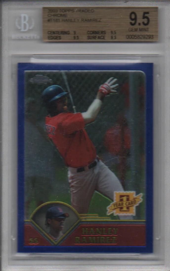 (BVG) Hanley Ramirez 2003 Topps Chrome Traded Rookie Card (1 of 1)