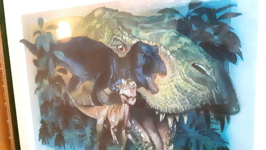 Framed Drew Struzan Lost World GICLEE Edition 30/ 250 Autographed - 4