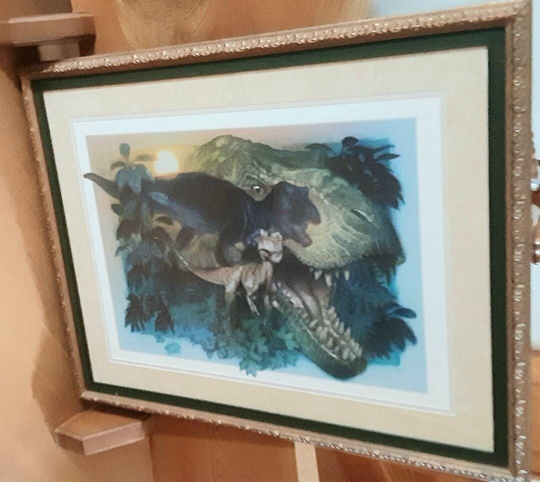 Framed Drew Struzan Lost World GICLEE Edition 30/ 250 Autographed - 6