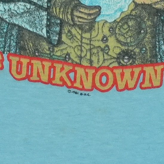 Shirt 1981 Blue Oyster Cult Fire Of Unknown Origin Tour - 4