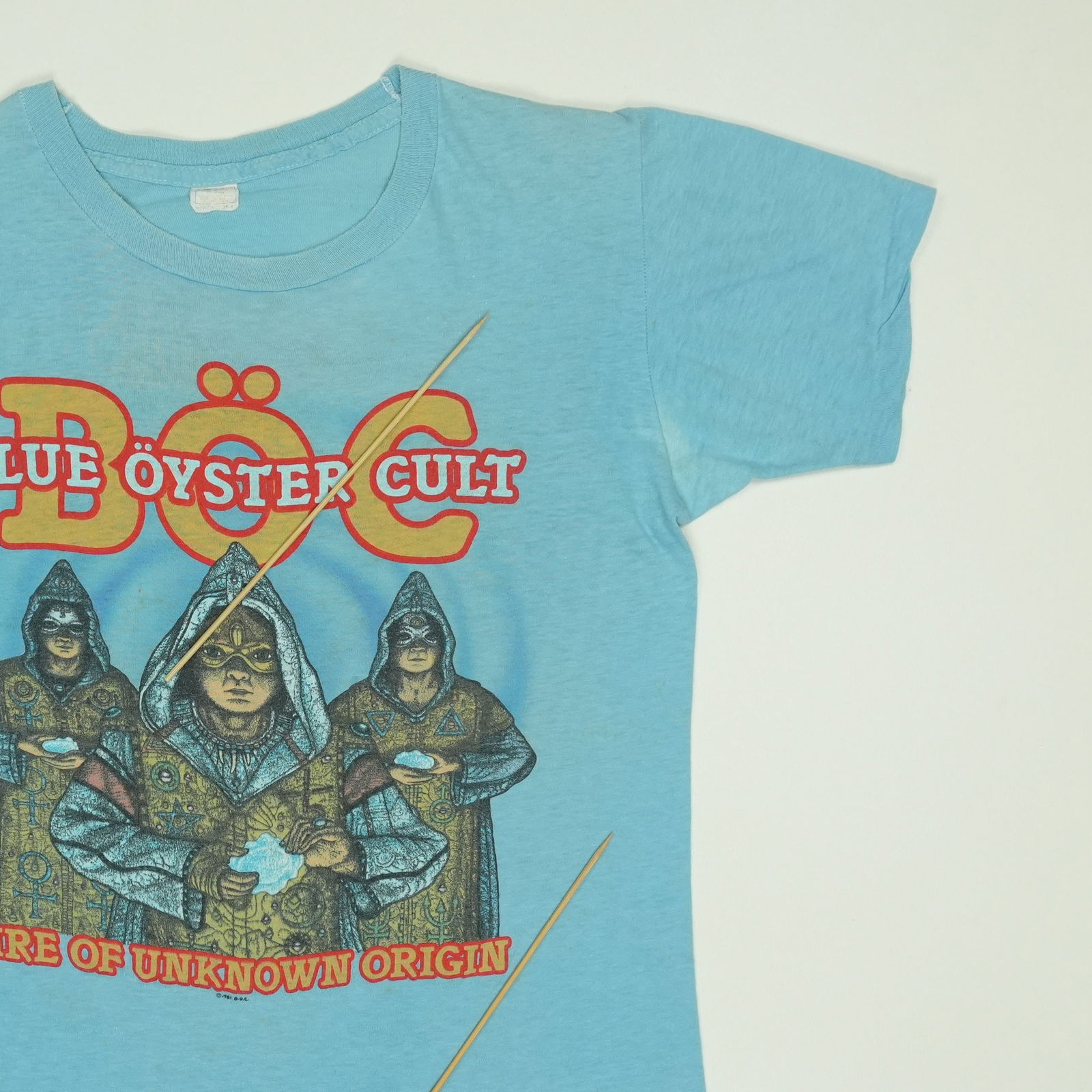 Shirt 1981 Blue Oyster Cult Fire Of Unknown Origin Tour - 6