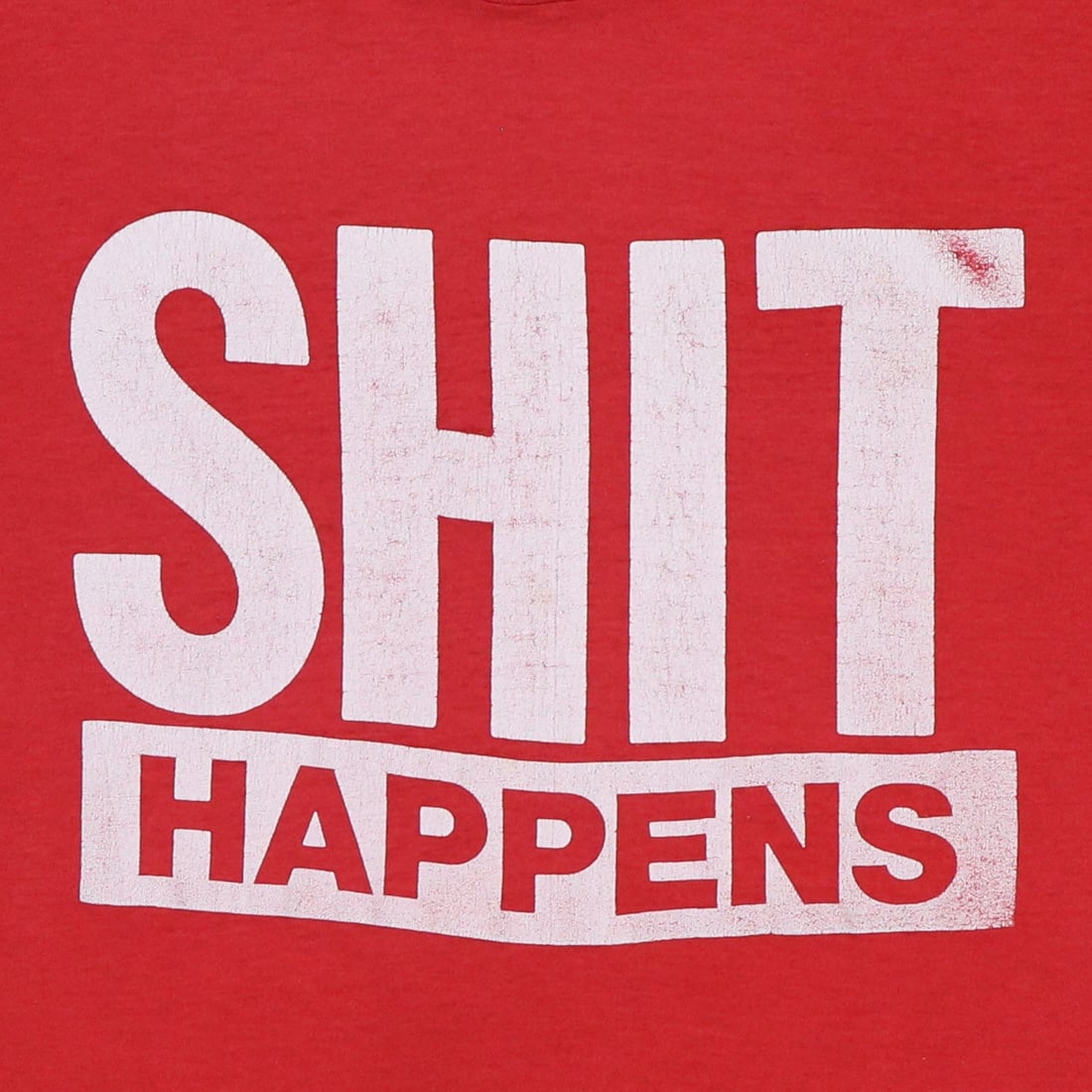 Shirt 1980s Shit Happens - 3