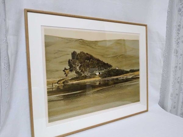 64x46cm Marv Corning "Green River" Limited Edition Lithograph Signed 236/ 300 - 3