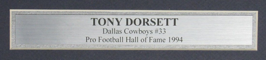 164030 Tony Dorsett HOF Cowboys Signed/ Autographed 11x14 Photo Framed PSA/ DNA - 3