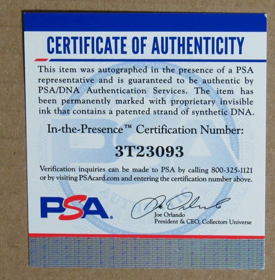 164030 Tony Dorsett HOF Cowboys Signed/ Autographed 11x14 Photo Framed PSA/ DNA - 4