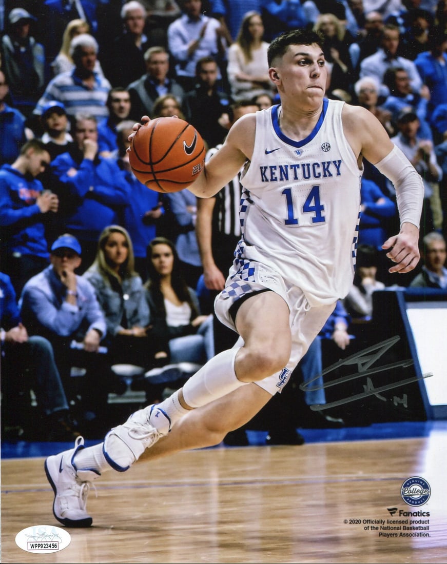 (JSA) Tyler Herro Autographed Driving Kentucky 8x10 Photo: (JSA) Tyler Herro Autographed Driving Kentucky 8x10 Photo This listing features (JSA) Tyler Herro Autographed Driving Kentucky 8x10 Photo. Item specifics are provided below. Item Specifics: Brand: