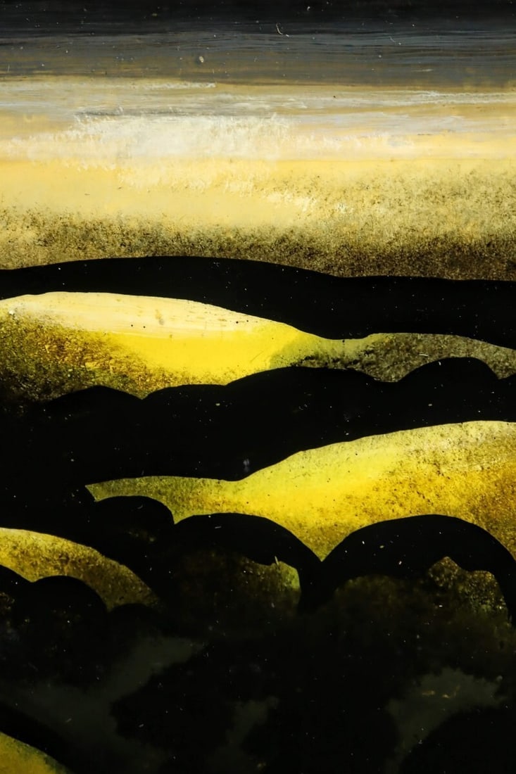 2000 Eyvind Earle Original Painting Oil on panel "Golden Meadows" Hand Signed - 7