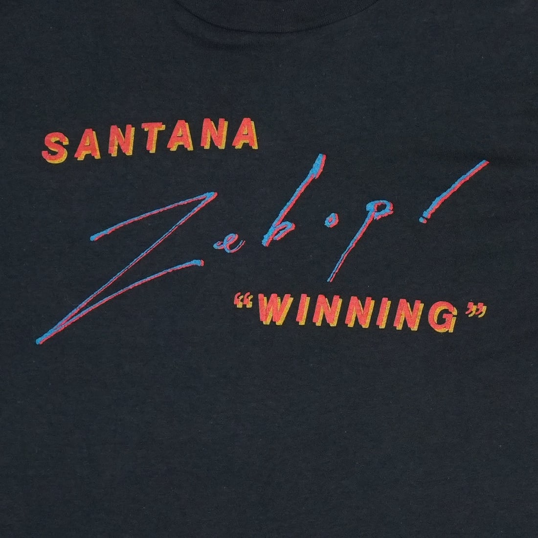 Shirt 1981 Carlos Santana Zebop Winning - 3
