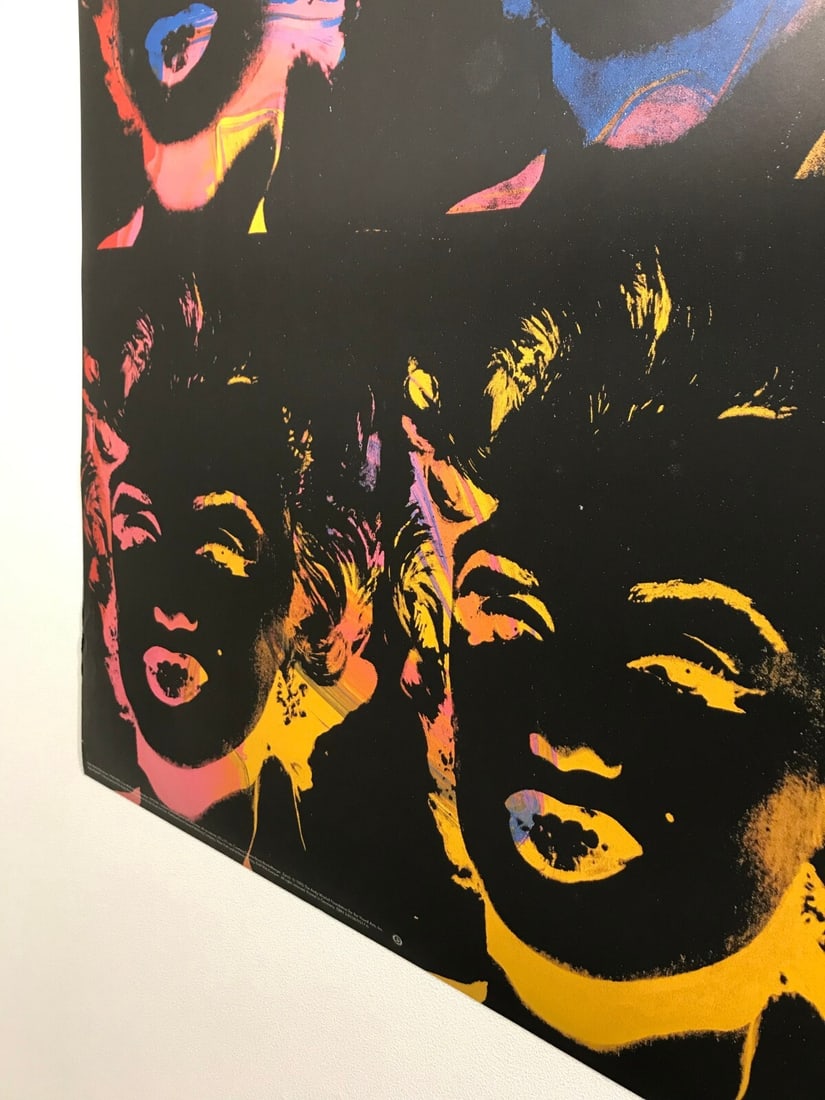 1993 Andy Warhol Montreal Museum of Fine Arts Exhibition Poster 4 Marilyns - 6