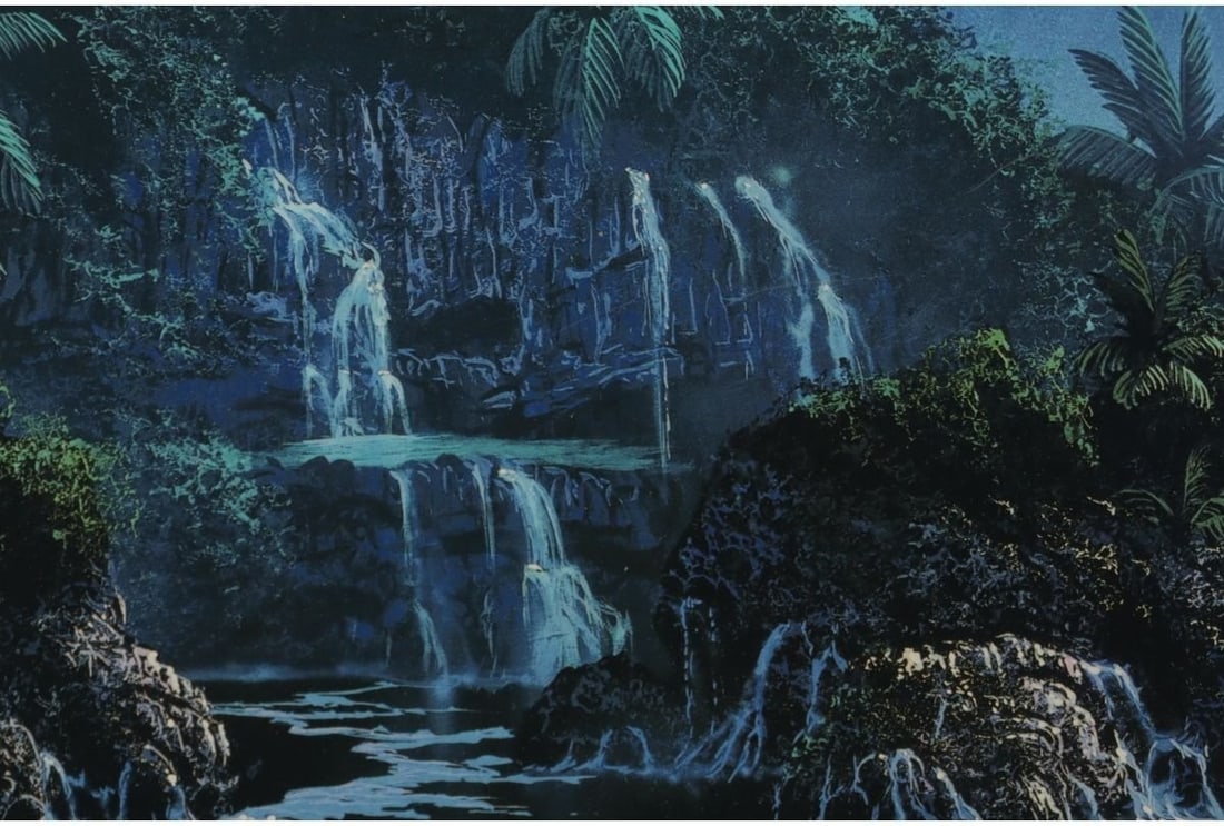 Frame Christian Riese Lassen Serenity Mixed Media Print RC115/ 450 Signed w/ - 3