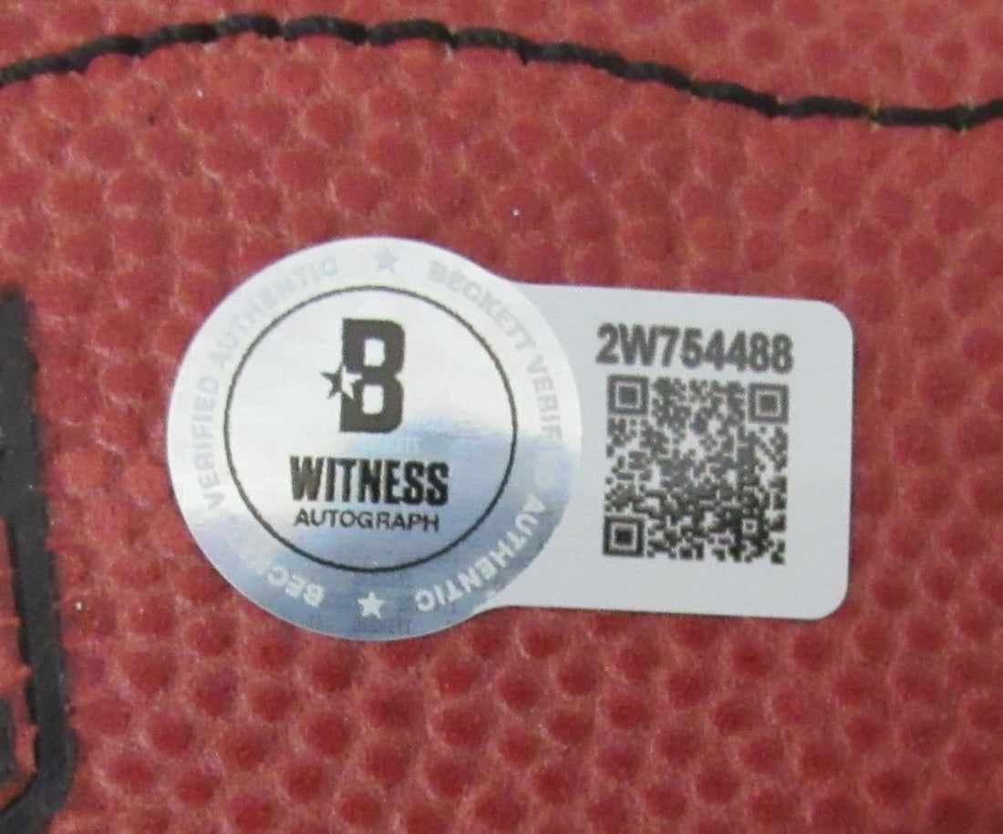 195540 A.J. Brown Signed/ Auto Super Bowl LIX Logo Duke Football Eagles Beckett - 4