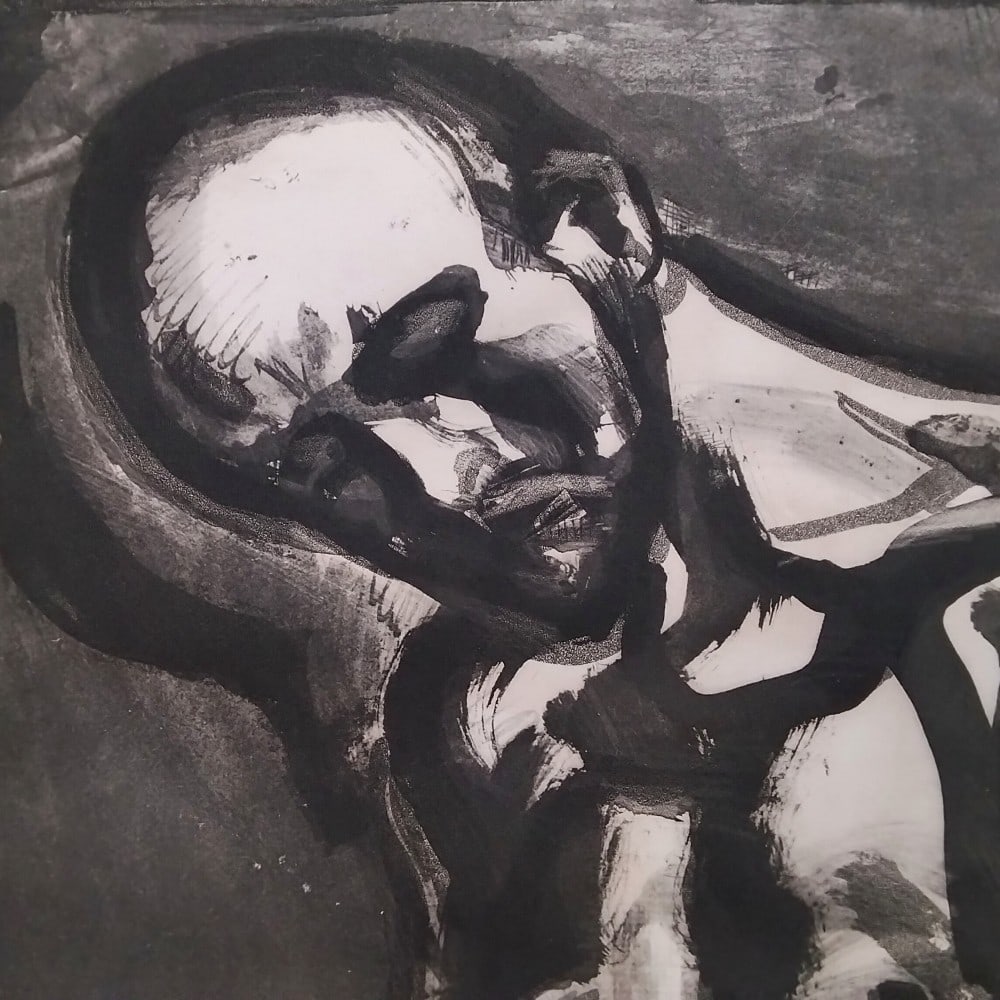 ED450 Georges Rouault "Vivre est un dur mtier" from Miserere 1922 Etching - 5