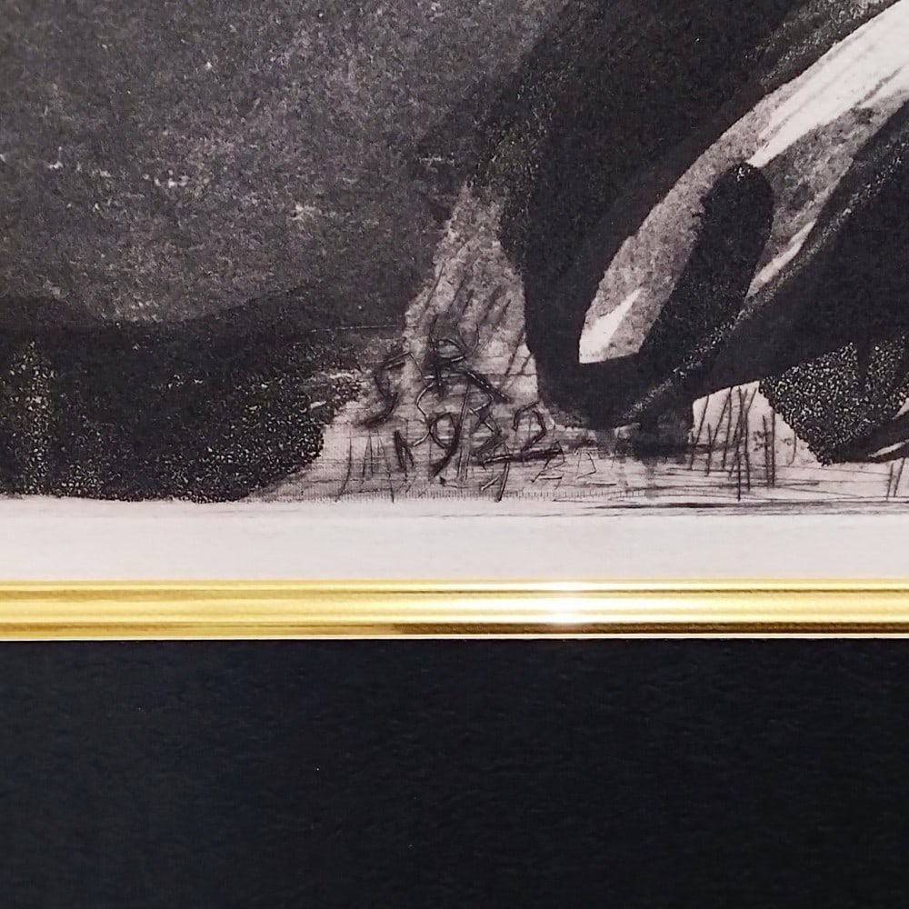 ED450 Georges Rouault "Vivre est un dur mtier" from Miserere 1922 Etching - 7