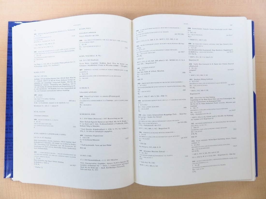 Vol Das fruehe Plakat in Europa und den USA Bestandskatalog III Deutschland 2 - 3