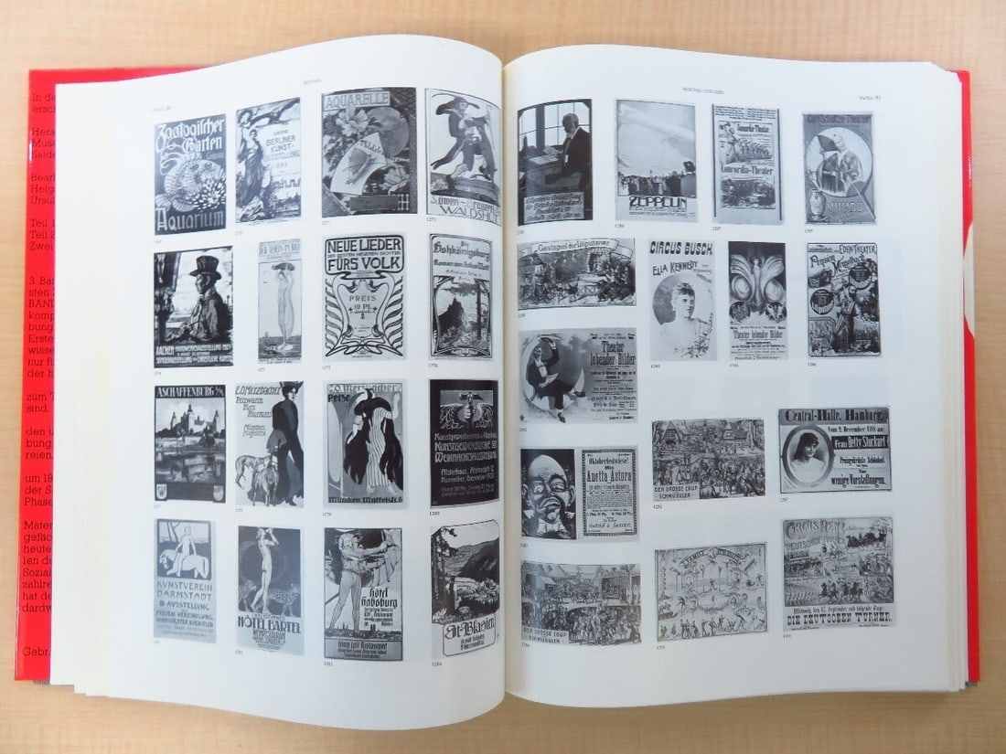Vol Das fruehe Plakat in Europa und den USA Bestandskatalog III Deutschland 2 - 7
