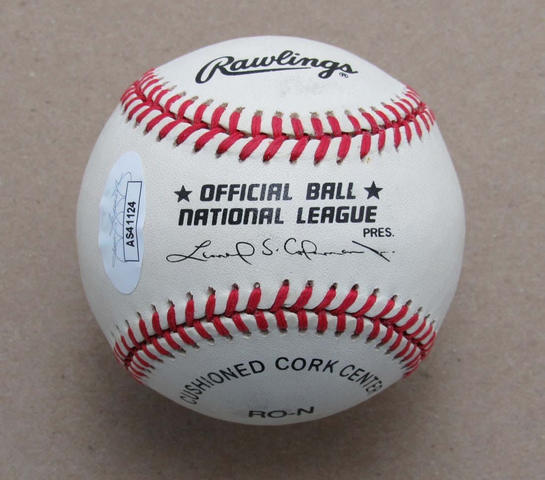 187300 Andy Seminick Signed/ Inscribed ONL Baseball Phillies "Whiz Kids 1950" JSA - 2