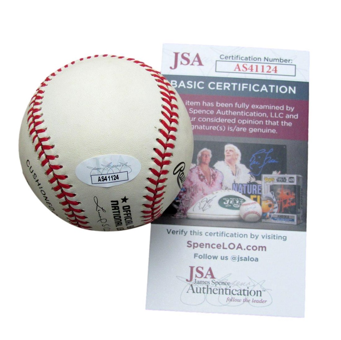 187300 Andy Seminick Signed/ Inscribed ONL Baseball Phillies "Whiz Kids 1950" JSA - 3