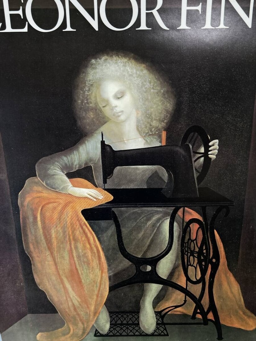 Used Condition - LEONOR FINI Sewing Machine Poster - 2