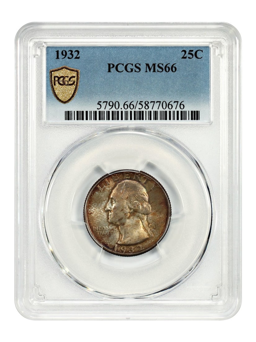 Washington Quarter - 1932 25C PCGS MS66: Washington Quarter - 1932 25C PCGS MS66 This listing features Washington Quarter - 1932 25C PCGS MS66. Item specifics are provided below. Item Specifics: Certification: PCGS Certification Number: 5877