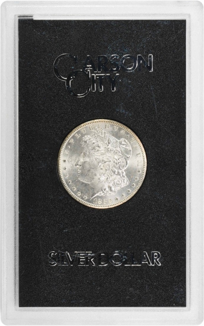 Pack 1882-CC Morgan Silver Dollar Brilliant Uncirculated GSA Holder Hard (1 of 1)