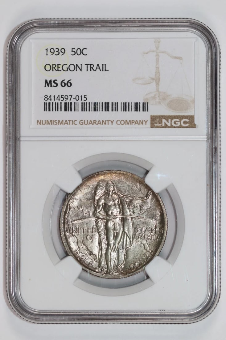 PQ 1939 OREGON COMMEMORATIVE HALF DOLLAR NGC MS66 FRESH: PQ 1939 OREGON COMMEMORATIVE HALF DOLLAR NGC MS66 FRESH This listing features PQ 1939 OREGON COMMEMORATIVE HALF DOLLAR NGC MS66 FRESH. Item specifics are provided below. Item Specifics: Certification: