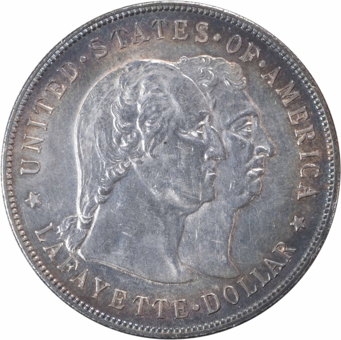 Uncertified 1900 Lafayette Commemorative Silver Dollar BU (1 of 2)