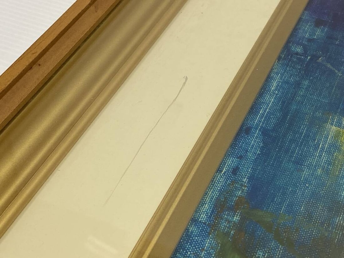 Germany Bernhard Gagel Poppies Original Oil Painting F10 w/ Framed Signed - 7