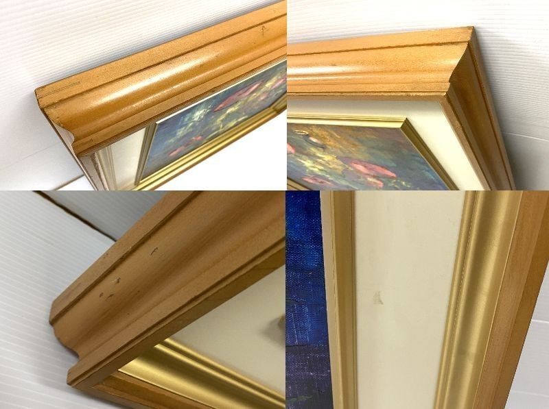 Germany Bernhard Gagel Poppies Original Oil Painting F10 w/ Framed Signed - 8