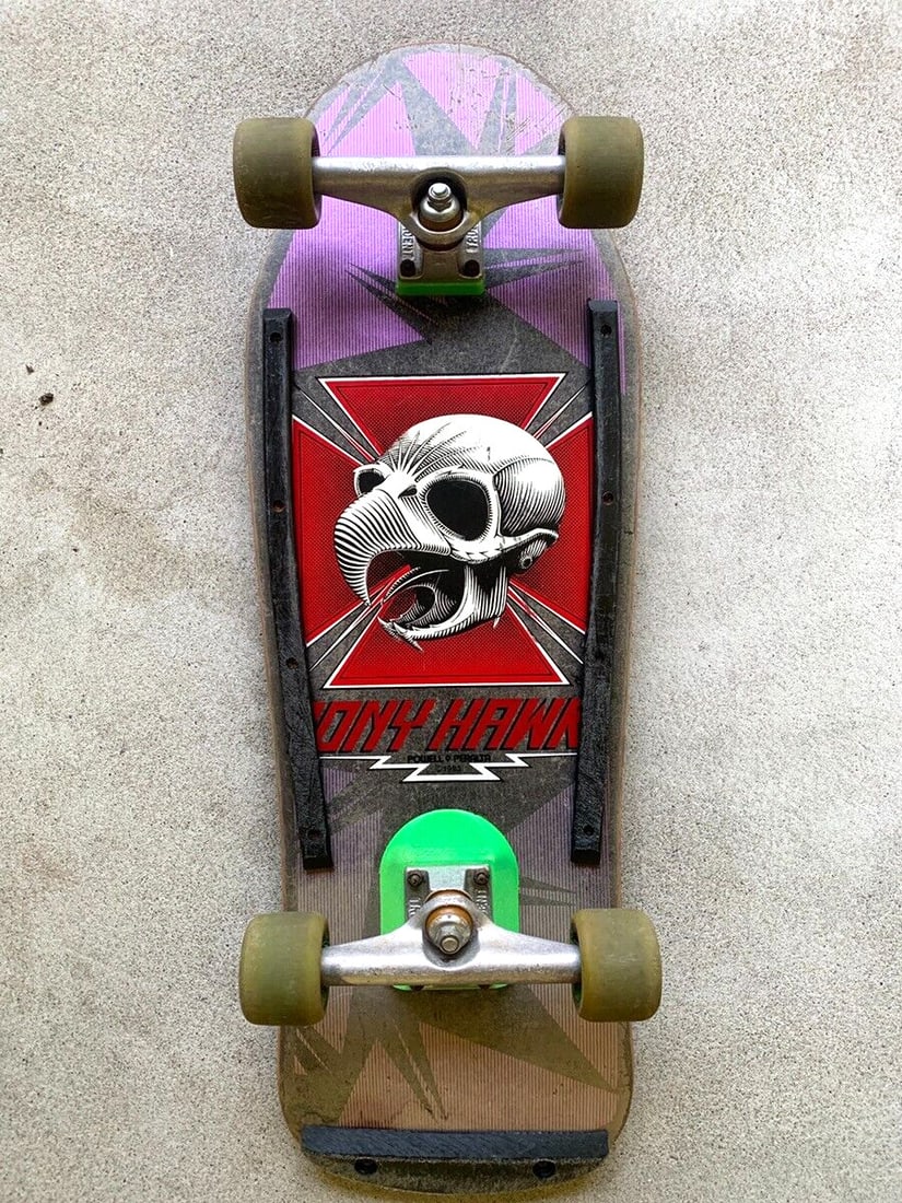 OG Vintage 80s Powell Peralta Tony Hawk Old Skull Skateboard Deck: OG Vintage 80s Powell Peralta Tony Hawk Old Skull Skateboard Deck This listing features OG Vintage 80s Powell Peralta Tony Hawk Old Skull Skateboard Deck. Item specifics are provided below. Item