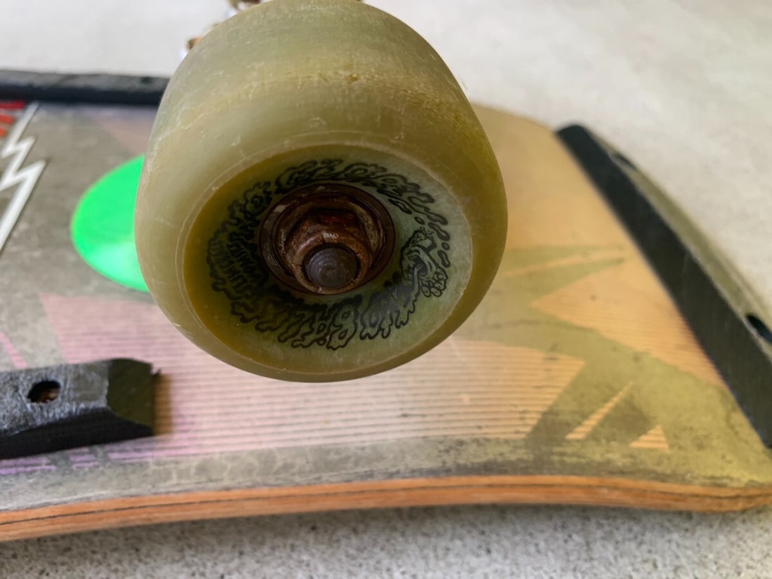 OG Vintage 80s Powell Peralta Tony Hawk Old Skull Skateboard Deck - 3