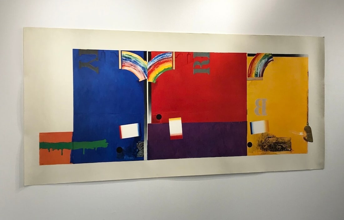 Art Jasper Johns Pop Art Poster Serigraph Lithograph MID CENTURY Modern - 3